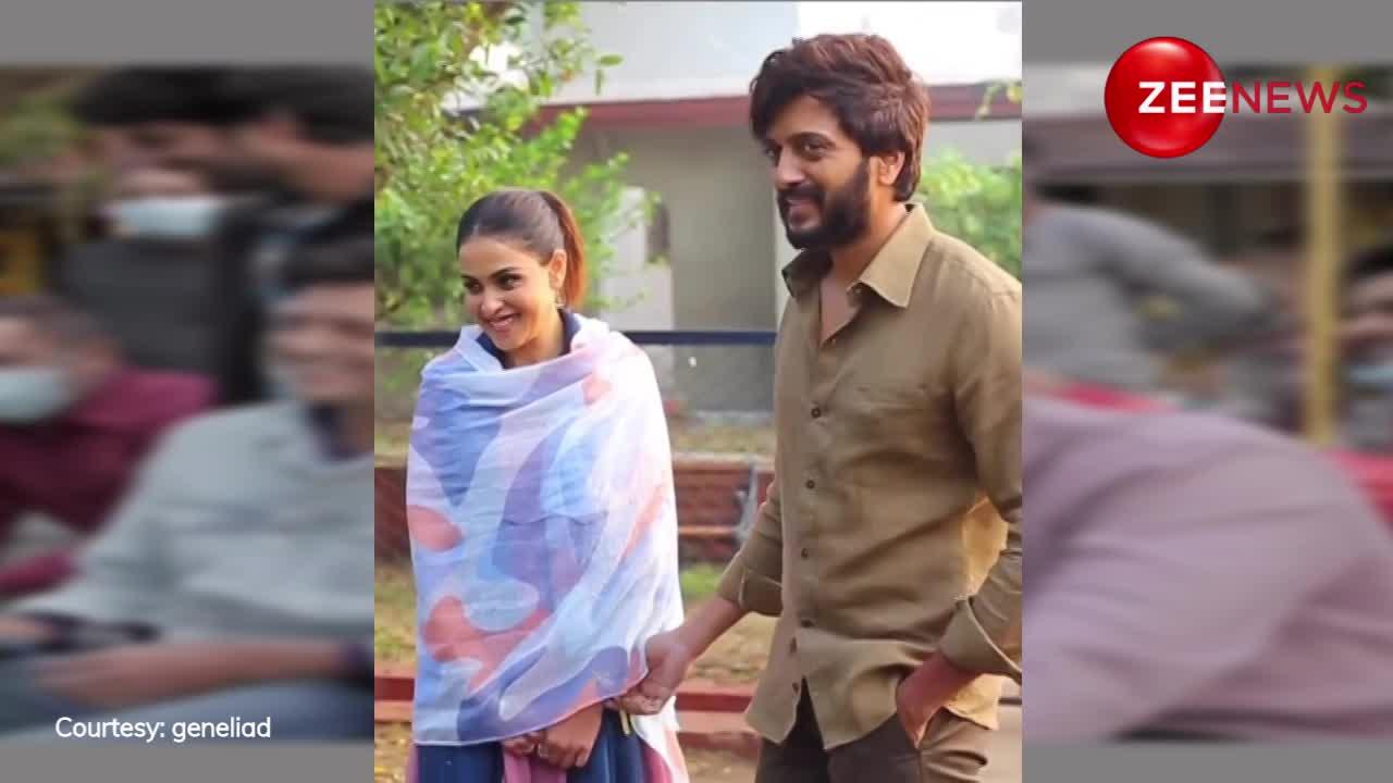 Genelia ने पति Riteish Deshmukh को दिया खास तोहफा, जमकर लुटाया प्यार, देखें शानदार Video