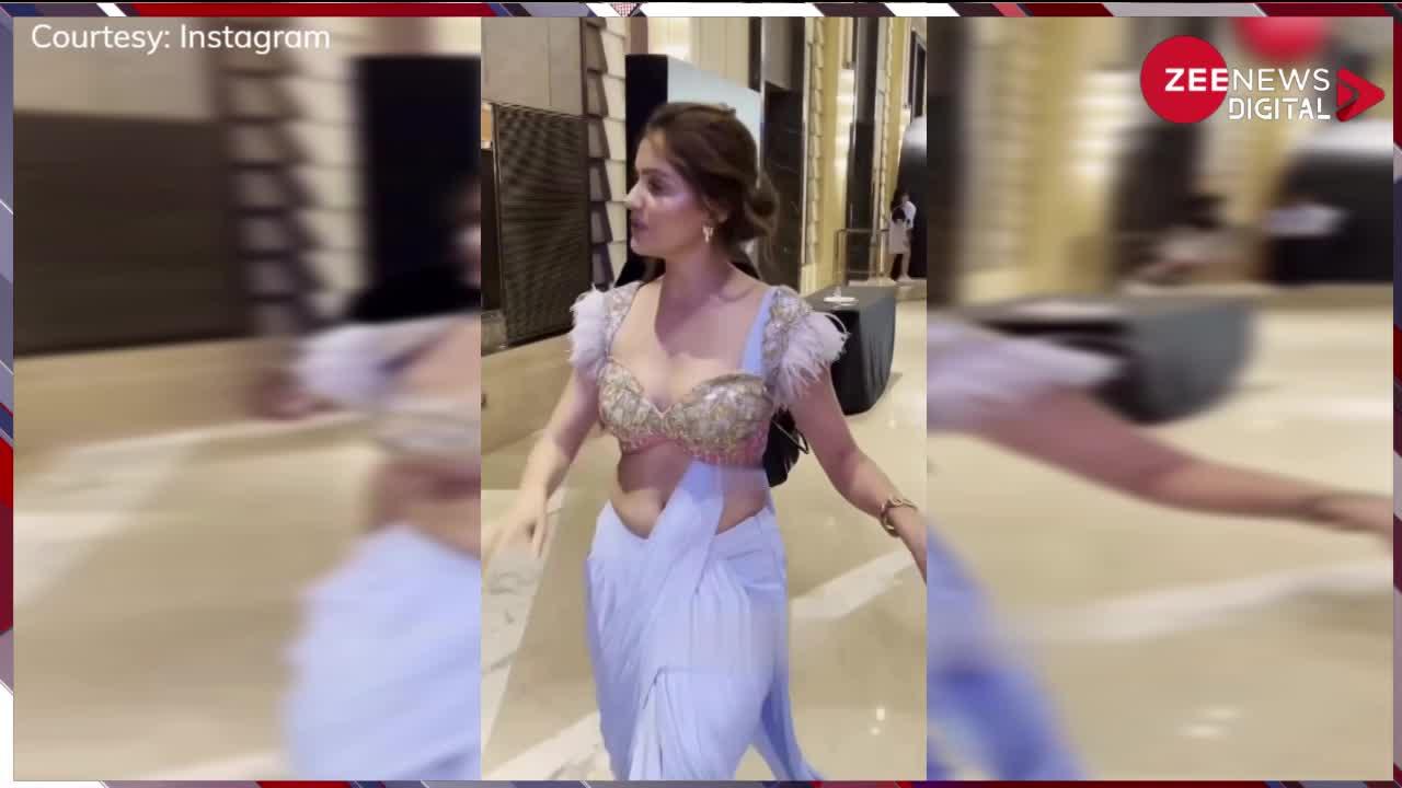 Rubina Dilaik ने साड़ी के पल्लु को ब्लाउज के नीचे छिपाया तो लोगों ने कर दिया ट्रोल, बोले- इससे अच्छा ड्रेसिंग स्टाइल बाजू वाली का है