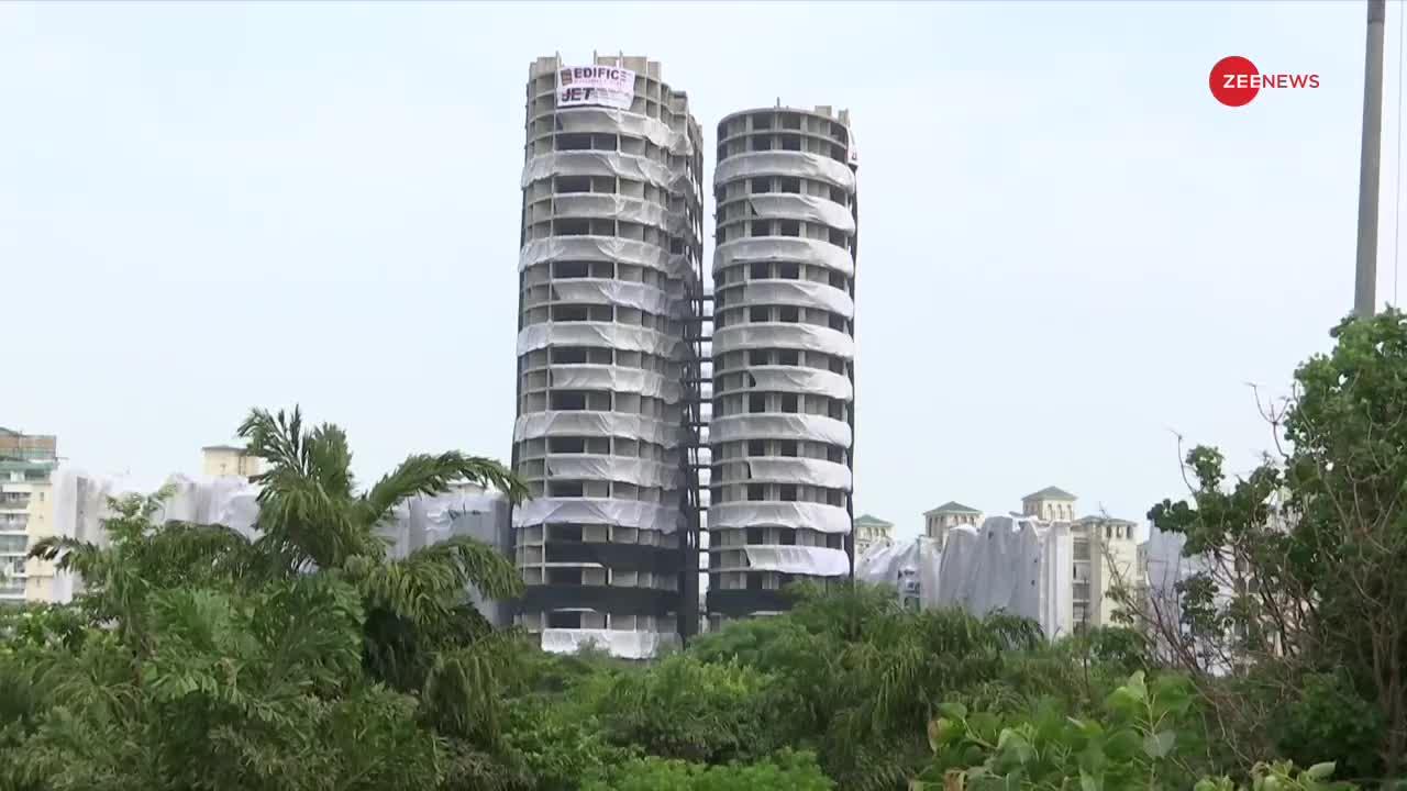 Twin Tower: खाक हुई भ्रष्टाचार की इमारत, 9 सेकंड में तबाह हुए नोएडा ट्विन टावर्स |