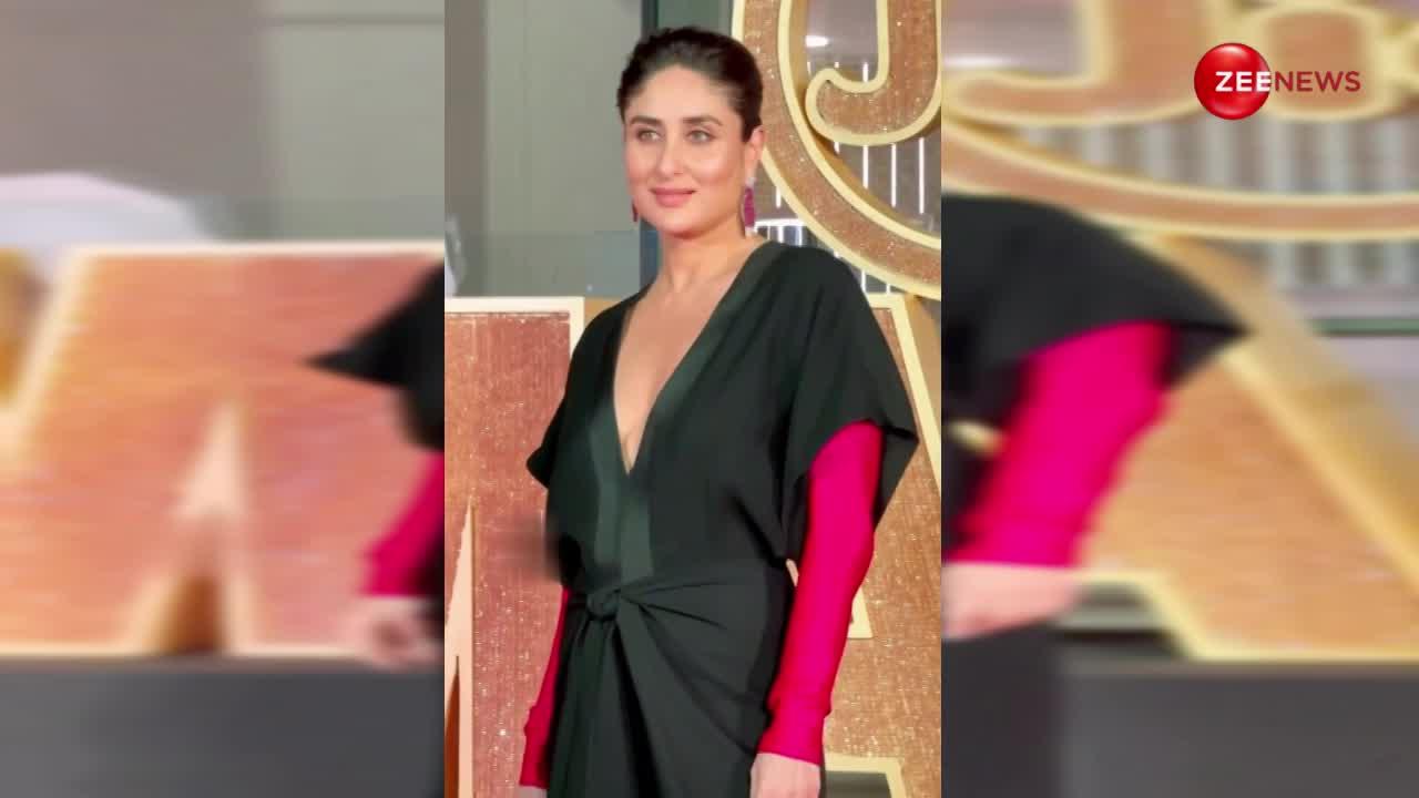 ब्लैक डीपनेक ड्रेस में देखिए Kareena Kapoor का जलवा, दो बच्चों की मां होने के बाद भी दिखती हैं 30 साल की