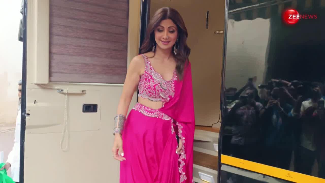 Shilpa Shetty हुईं Oops Moment का शिकार, पैरों में कपड़ा फंसने से हुआ ये हाल