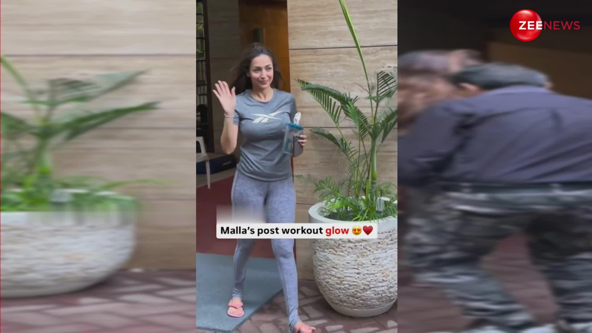 50 की उम्र में जबरदस्त ग्लो के साथ घर से निकलीं Malaika Arora, 'छैयां-छैयां' गर्ल का कर्वी फिगर देख पब्लिक रह गई सन्न