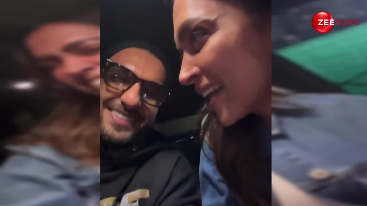 Deepika Padukone और Ranveer Singh ने 'झुमका' गाने पर किया डांस, देख लोग बोले- आए हाय हाय...बेस्ट जोड़ी