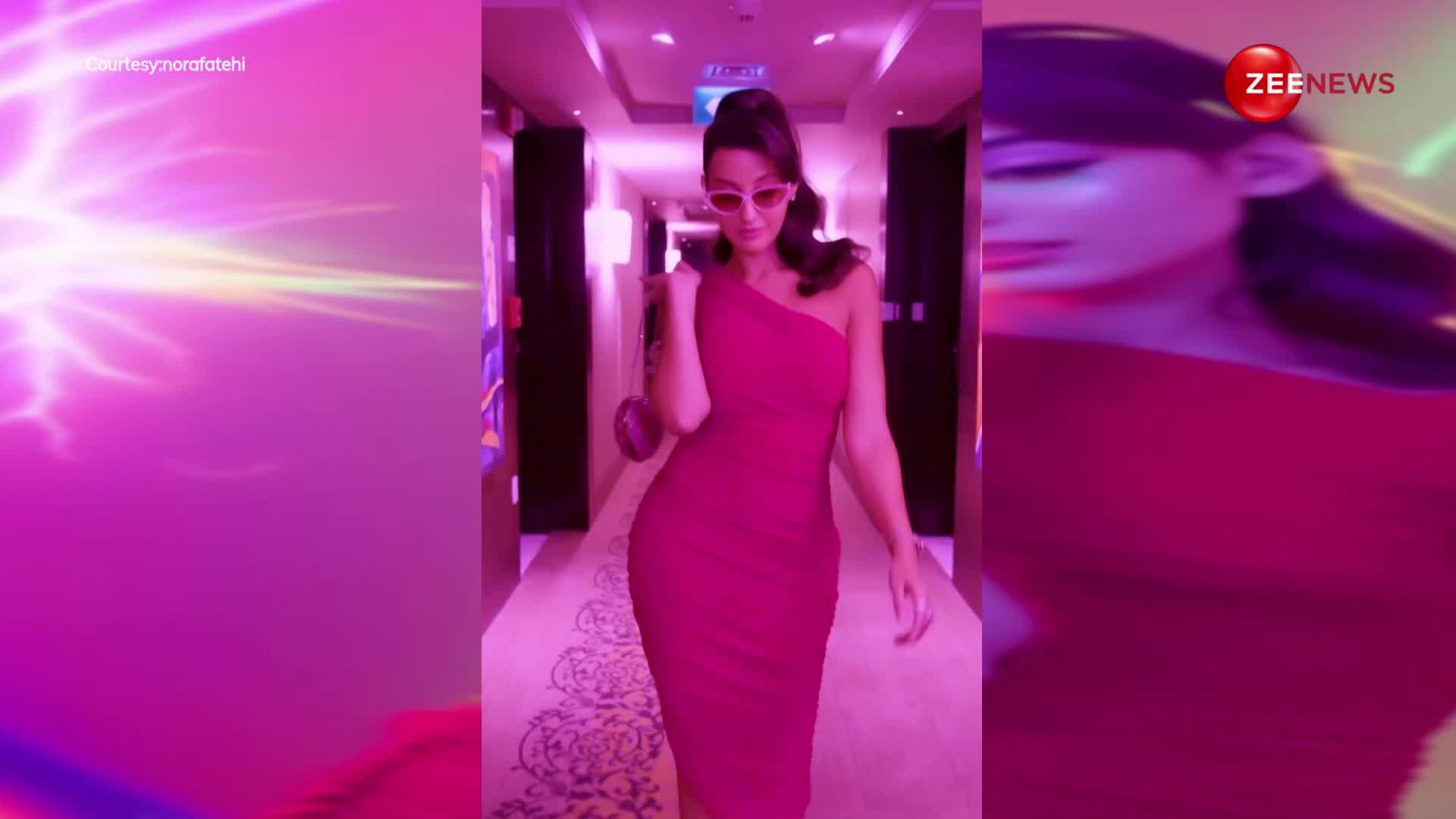 Nora Fatehi के मासूम से चेहरे पर साफ दिखाई दी रक्षाबंधन की टेंशन, किसको बांधने वाली हैं राखी?