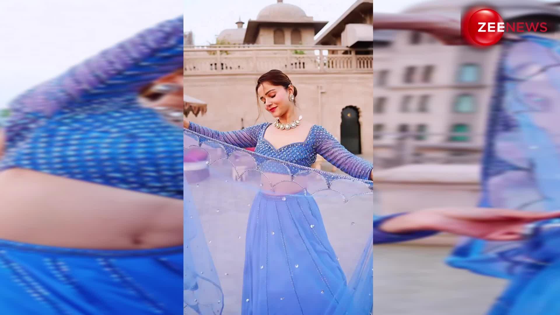 कुछ ज्यादा ही बोल्ड लहंगा पहन Rubina Dilaik ने चलाई फैंस के दिलों पर छुर्रियां