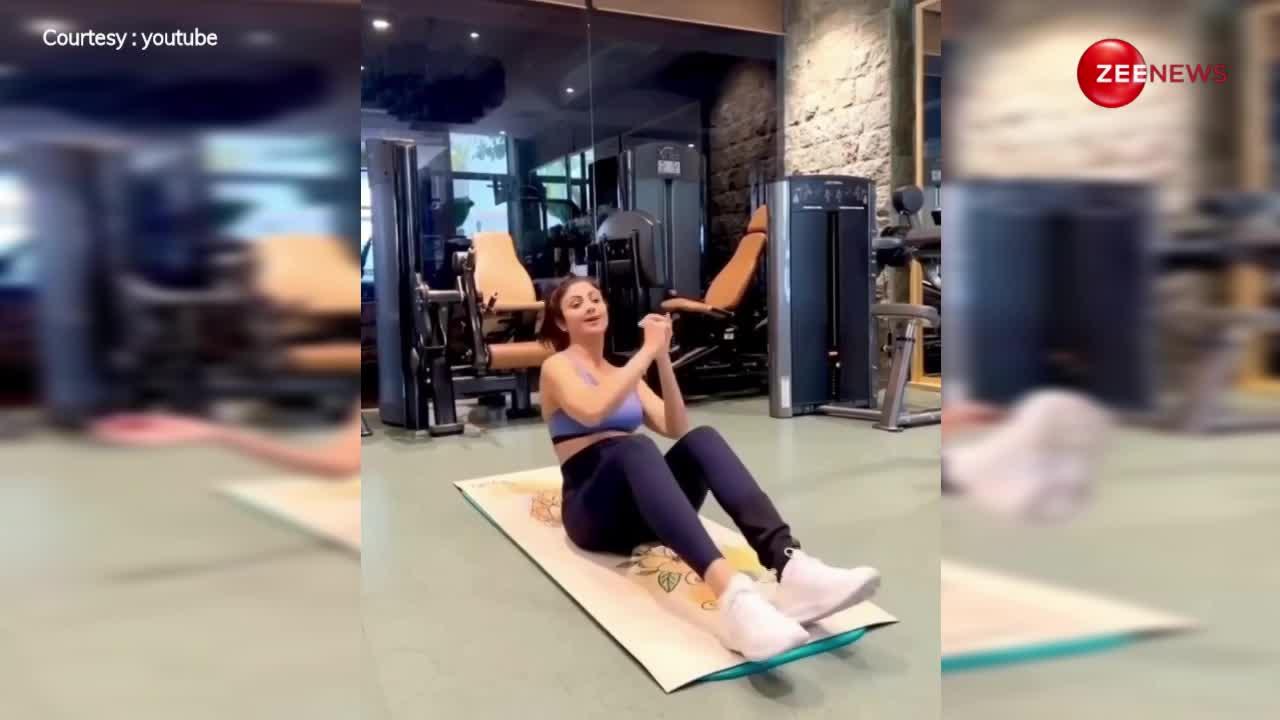 Shilpa Shetty जब Workout से हुईं बोर, तो करने लगीं कुछ ऐसी हरकत! वीडियो हुआ वायरल