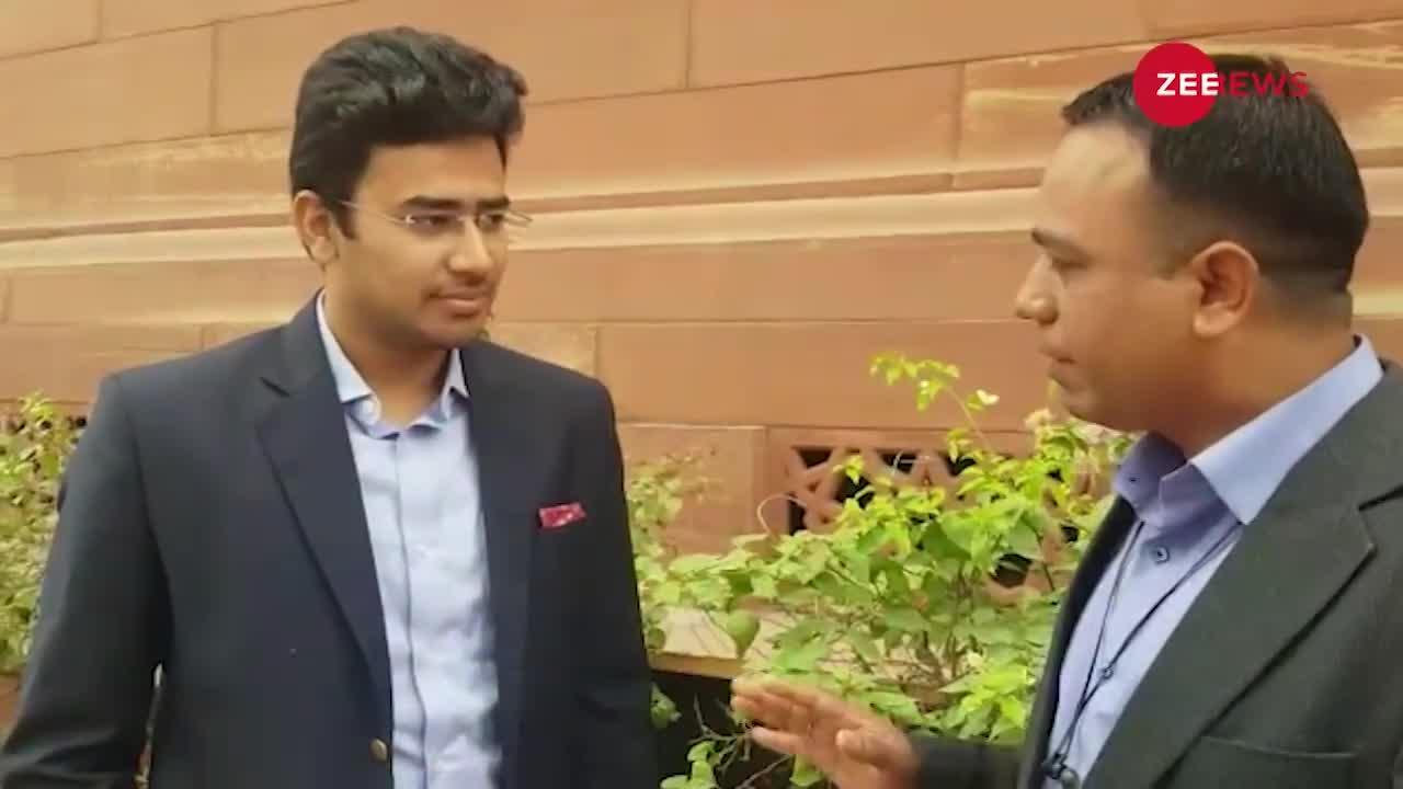 Tejasvi Surya का ममता बनर्जी को जवाब - पहले राष्ट्रगान सीखें ममता बनर्जी