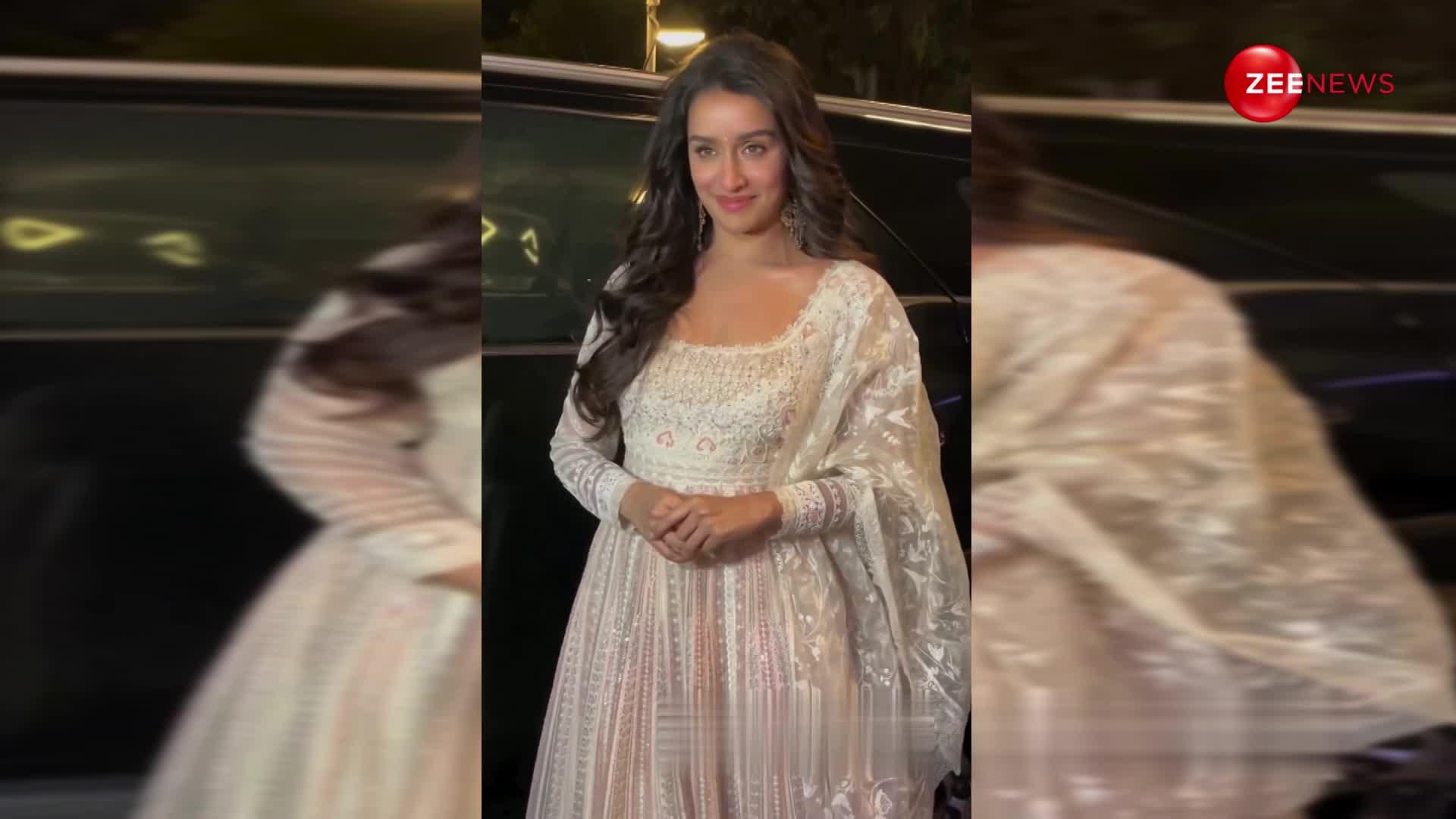 व्हाइट फ्रॉक सूट में हद से ज्यादा खूबसूरत नजर आईं Shraddha Kapoor, देख नजरें हटाना हुआ मुश्किल