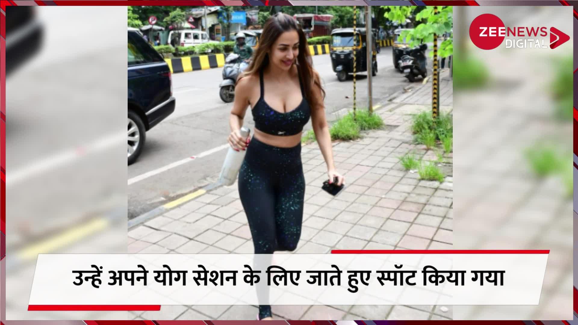 Malaika Arora: हाथ में बोतल और पैरों में हवाई चप्पल पहने दौड़ने लगीं मलाइका