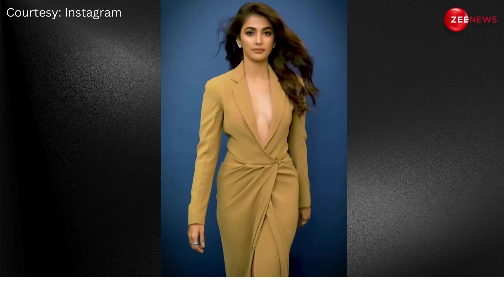 डीपनेक बॉडीकॉन ड्रेस में Pooja Hegde ने दिखाया अपना स्टनिंग लुक, वीडियो ने बढ़ाया इंटरनेट का पारा