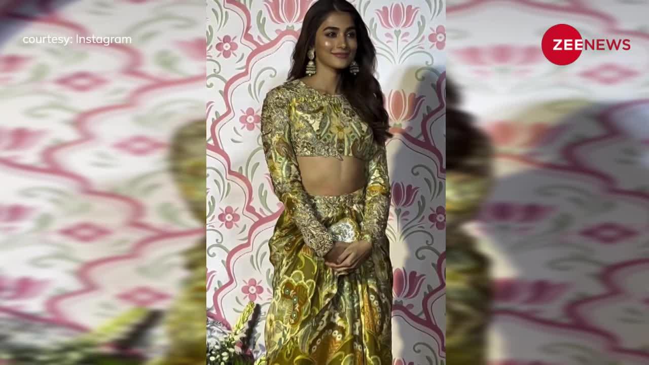 Pooja Hegde की दिलकश अदा के फैन हुए लोग, मानो जन्नत से जमीं पर आई हो कोई परी!