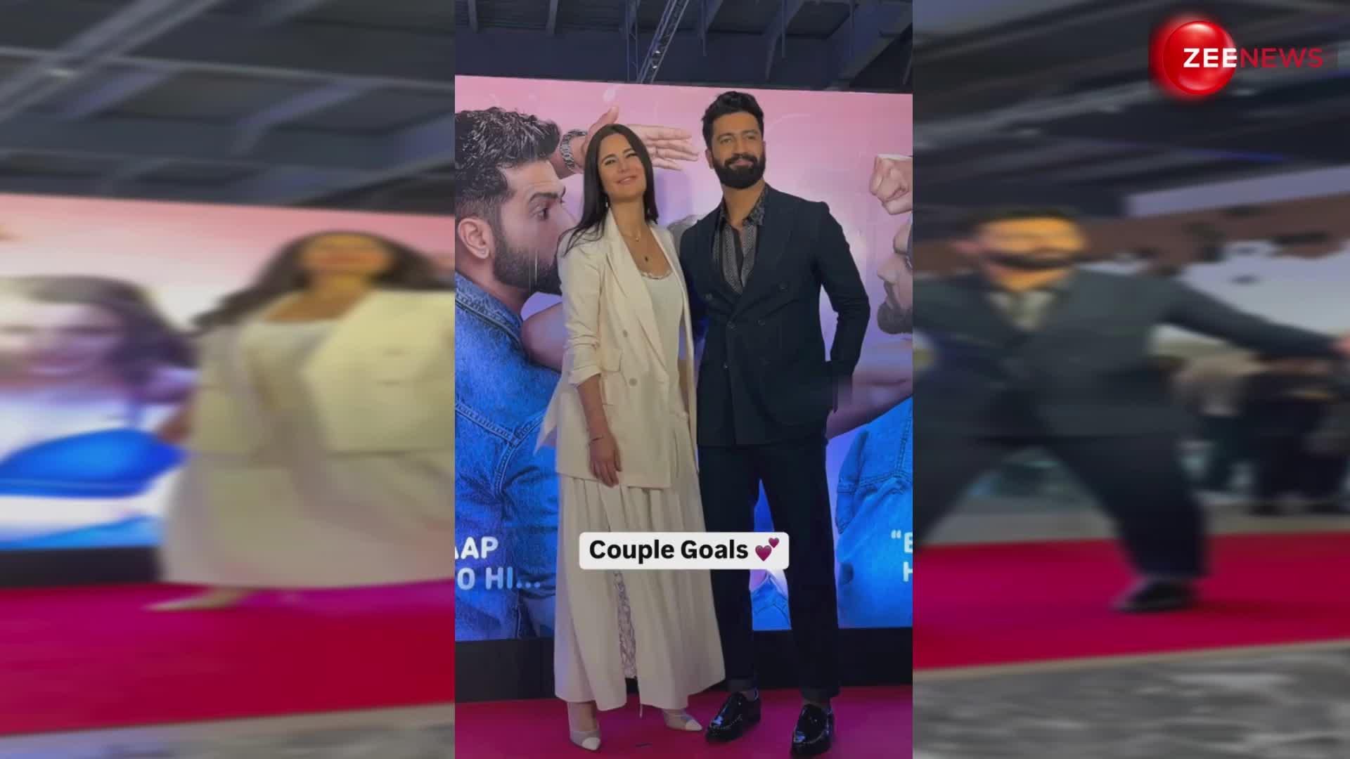 अपने बेटर हाफ Vicky Kaushal के साथ नजर आईं Katrina Kaif, व्हाइट मैक्सी ड्रेस में लग रही हैं बेहद खूबसूरत